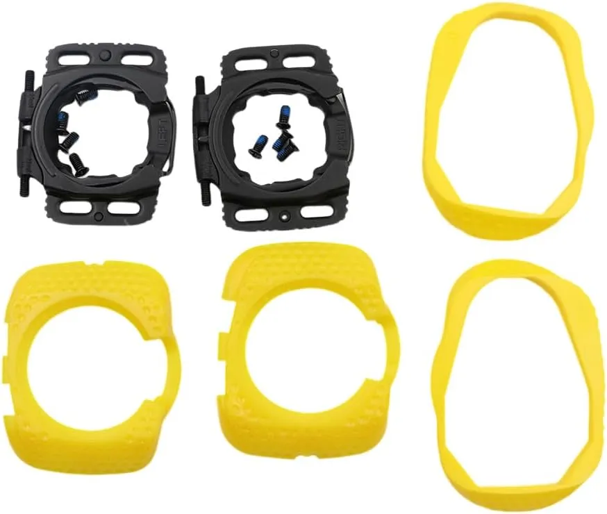 1 Set OEM Quick Release Cycling Shoes Cleats Self-Locking Pedal Aerodynamic for Wahoo Speed Zero Speed Standard Tension Cleats
