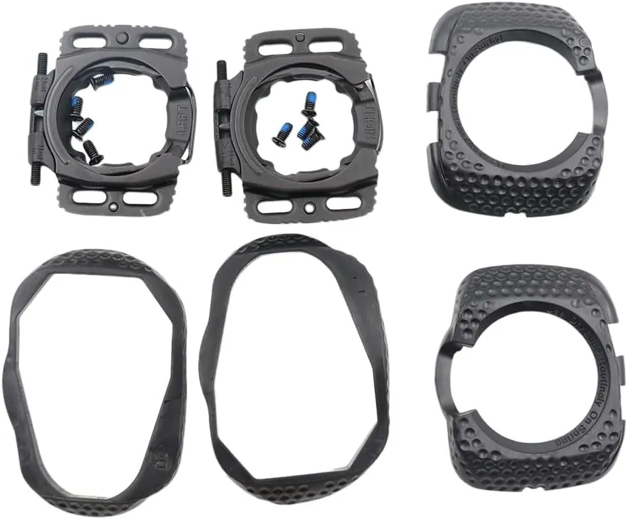 1 Set OEM Quick Release Cycling Shoes Cleats Self-Locking Pedal Aerodynamic for Wahoo Speed Zero Speed Standard Tension Cleats
