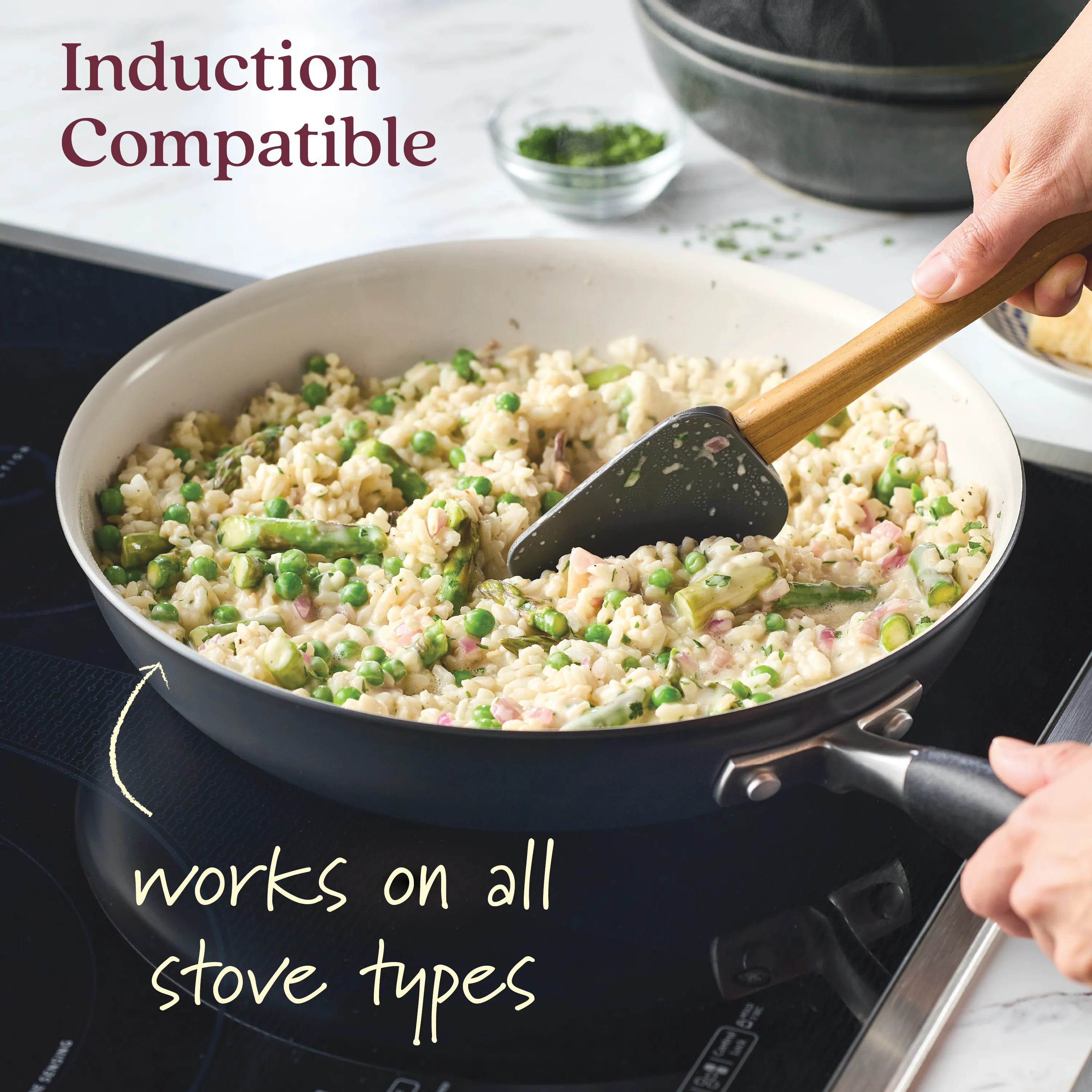 12-inch Ceramic Nonstick Frying Pan