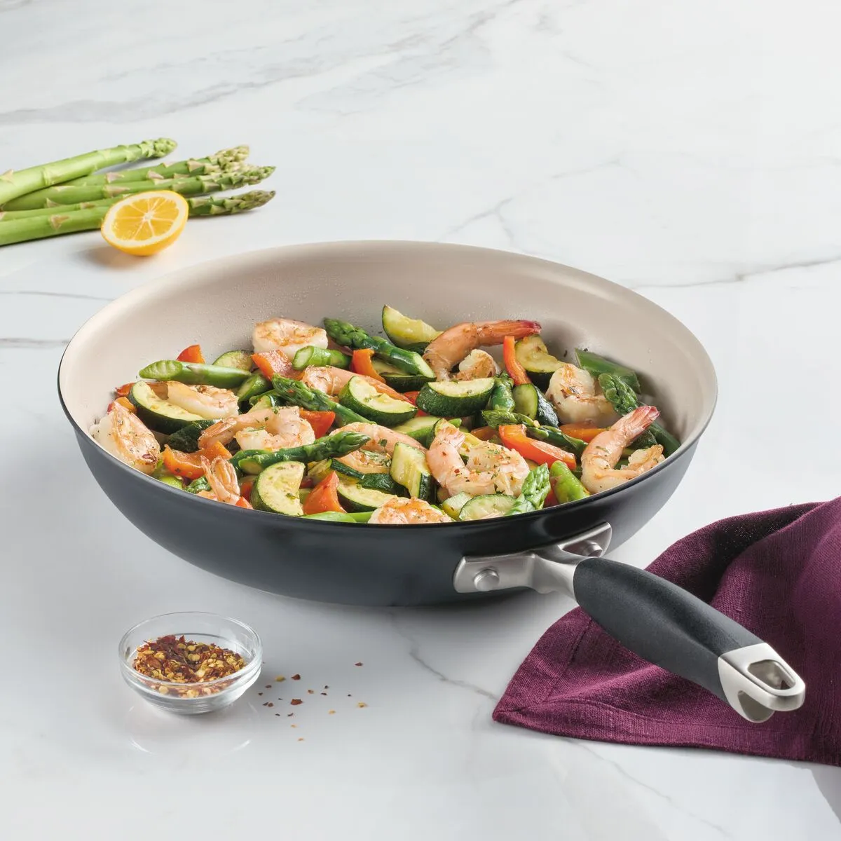 12-inch Ceramic Nonstick Frying Pan