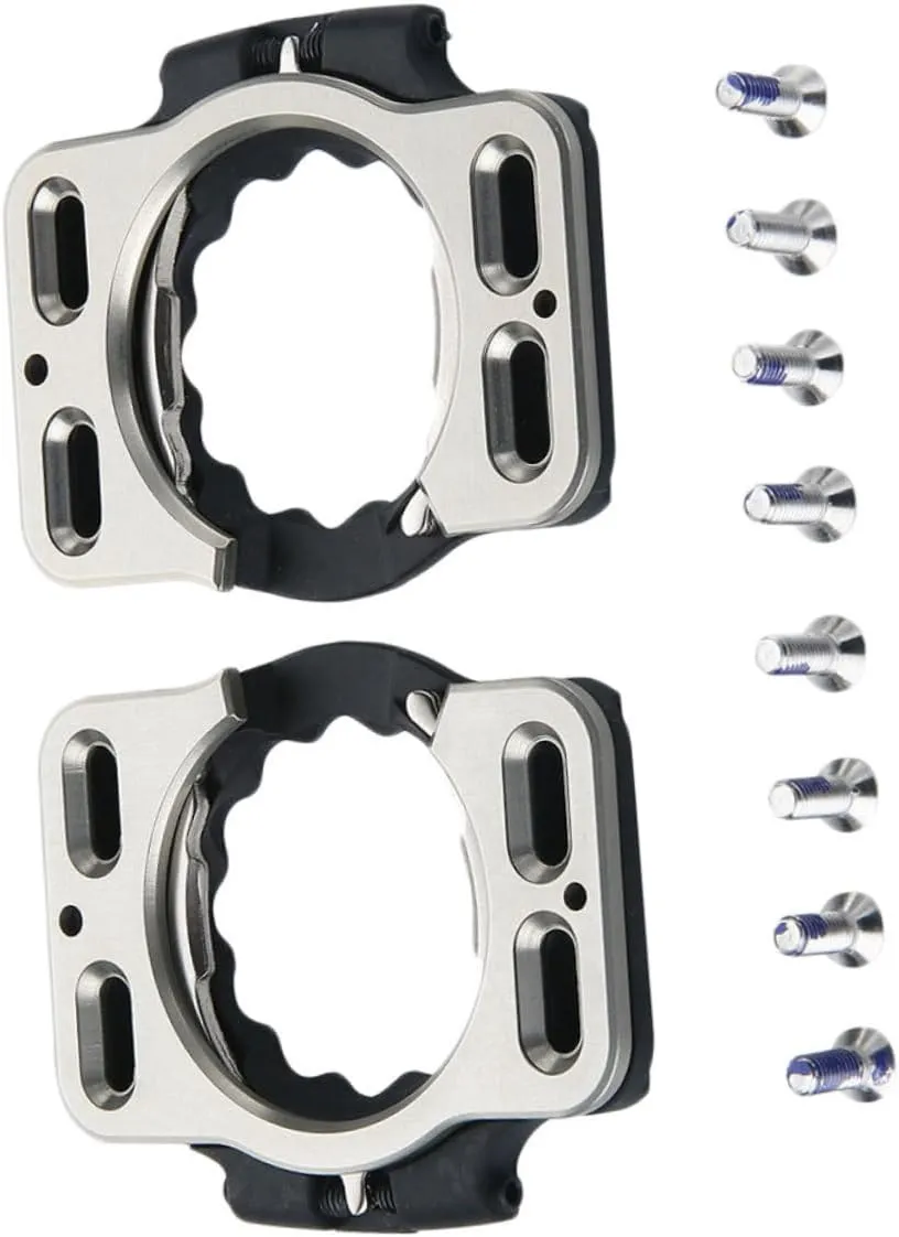 1Pair Bike Pedal Cleats Replacement Accessories for Mountain Biking Compatible with Speedplay Light Action Performance Cycling Efficiency