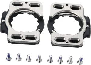 1Pair Self Locking Pedal Cleats Kit for Mountain Bikes Durable Bike Pedal Clip Clips Fit for Efficient Performance Compatible with