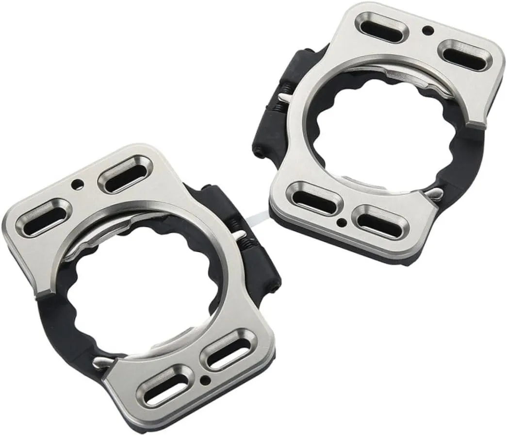1Pair Self Locking Pedal Cleats Kit for Mountain Biking Durable Clip Bike Pedal Accessories for Improved Performance and Long Term Use