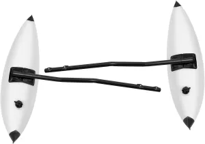 2 Inflatable Outriggers, Inflatable Kayak Outrigger Stabilizers, Outrigger Stabilizer Kayak Outrigger Kit, Floating Boats Stabilizer Canoes Outrigger for Canoes, Boats, Paddling, Sailing
