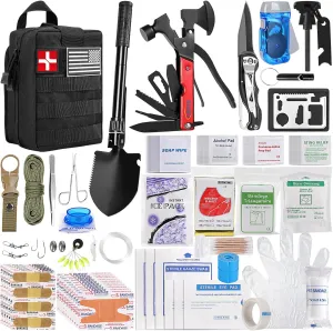 200-in-1 Upgraded Survival Kit: Ultimate Versatility!