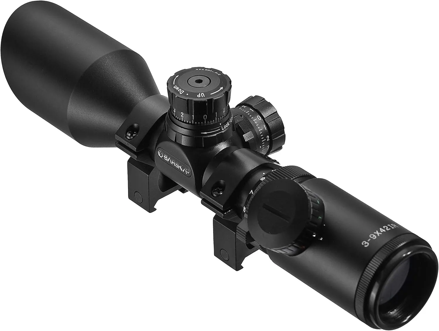 2nd Generation Precision Riflescope with Illuminated Reticle Side Adjustable Parallax for Long Range Shooting & Hunting