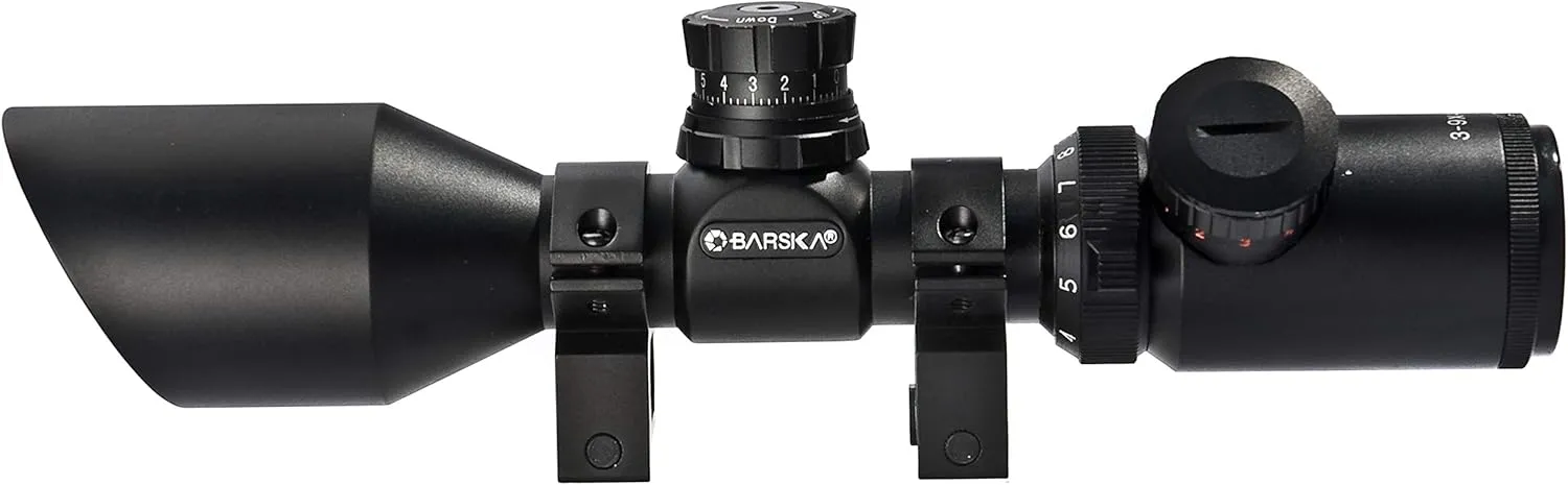 2nd Generation Precision Riflescope with Illuminated Reticle Side Adjustable Parallax for Long Range Shooting & Hunting