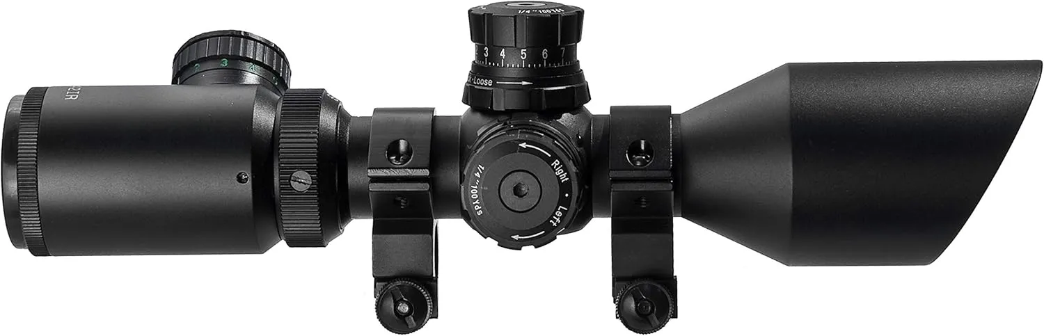 2nd Generation Precision Riflescope with Illuminated Reticle Side Adjustable Parallax for Long Range Shooting & Hunting