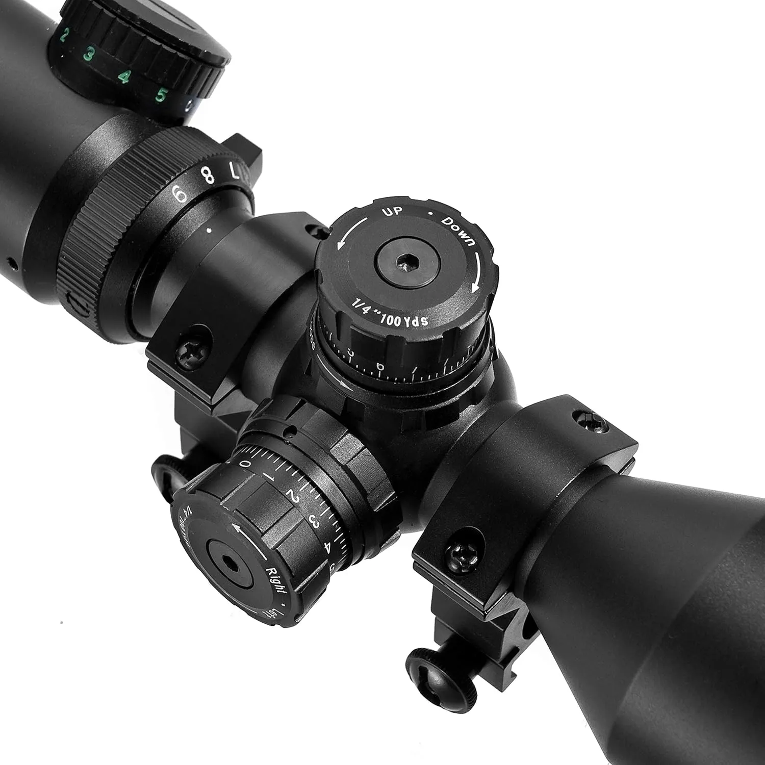2nd Generation Precision Riflescope with Illuminated Reticle Side Adjustable Parallax for Long Range Shooting & Hunting