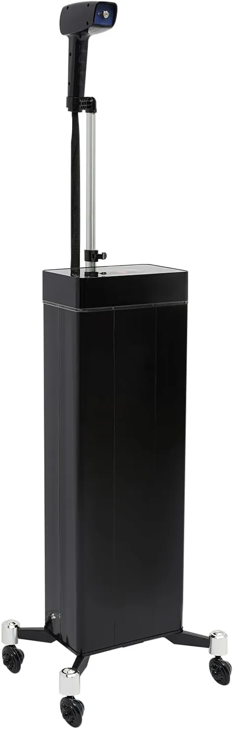 3 in 1 Hair Steamer 1200W Nano Hair Steamer with Ten Levels of Mist Output Standing Hair Color Processor Spa Steamer Hair Steamer for Barber Stores, Hair Salons