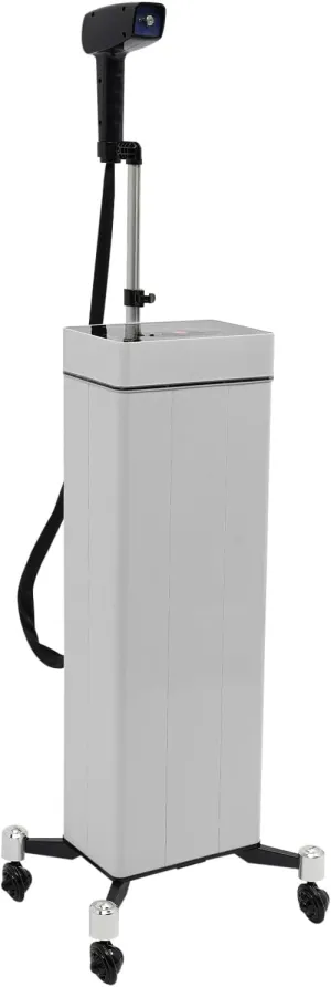 3 in 1 Hair Steamer, Nano Hair Steamer for Deep Conditioning with Intelligent Control Panel & Rolling Base Standing Hair Color Processor Spa Steamer for Hair Nourishment,Hair Care,Scalp Care (White)