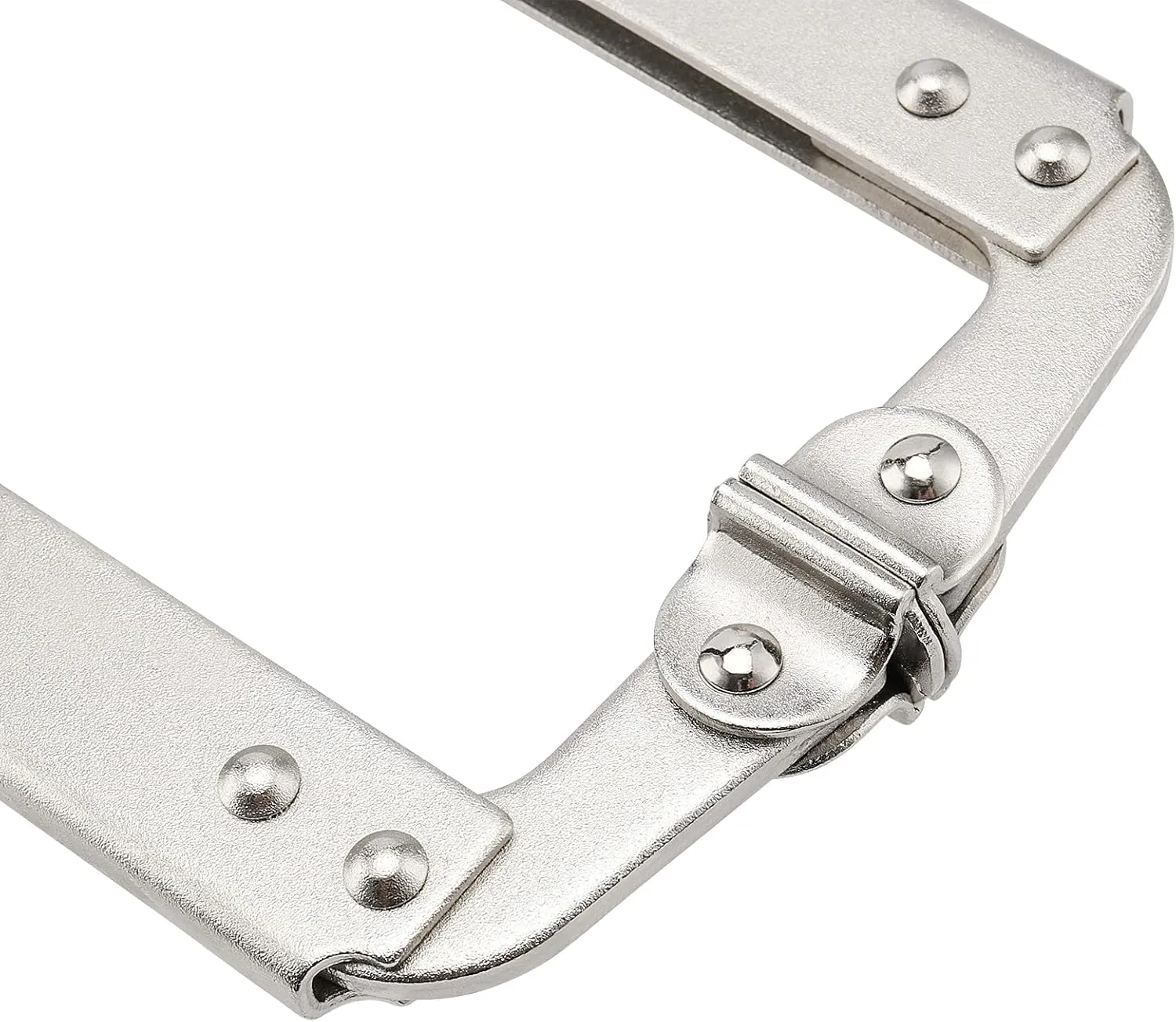 3 Packs 18 Inch Large C Clamp Locking Pliers with Swivel Pads, Heavy Duty Vice Grip Clamp Set, Adjustable Welding Clamps Tools for Woodworking Welding