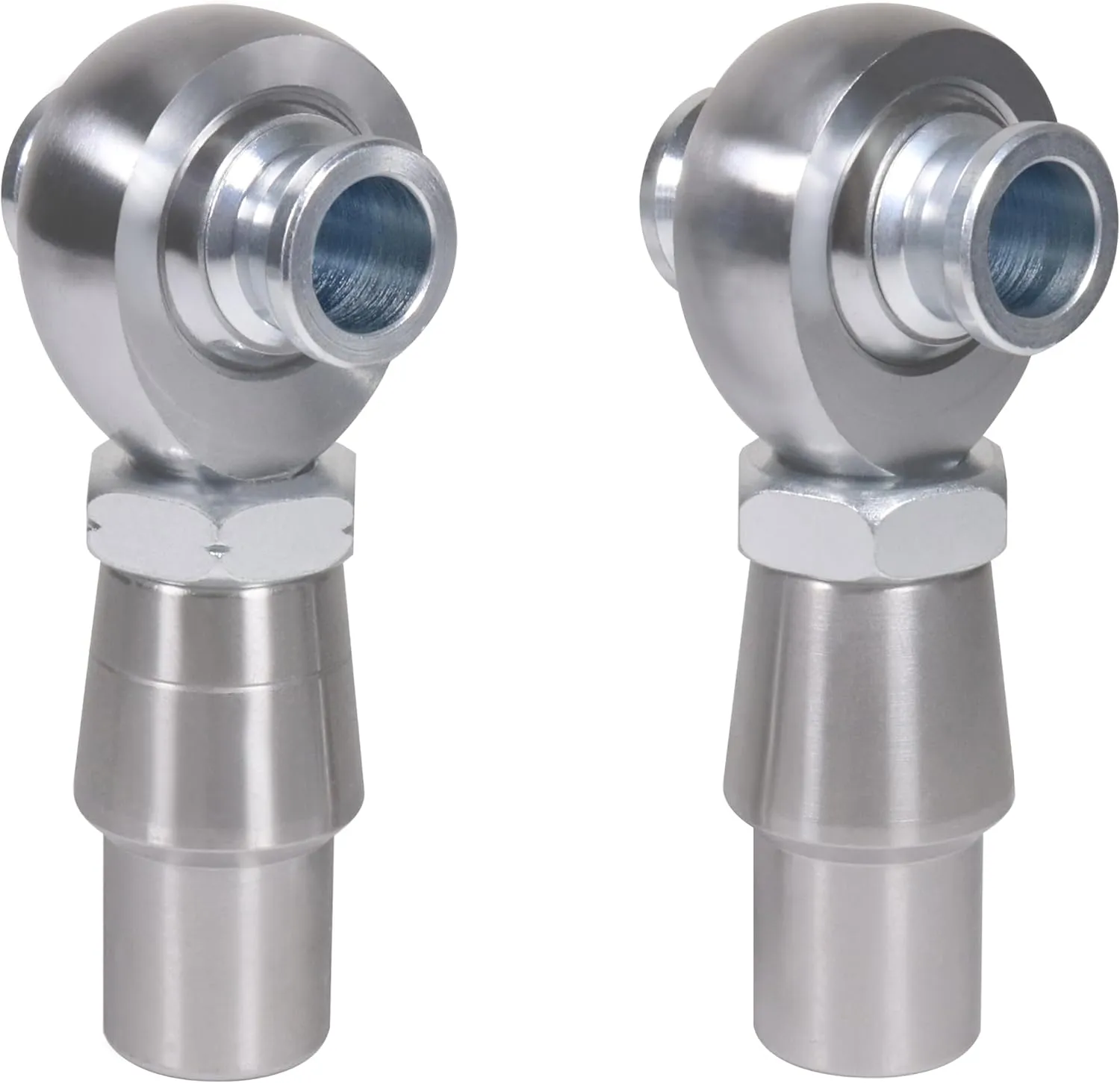 3/4" Heim Joints Rod End Kit Thread 0.75" Chromoly Heim Joints Suspension Kit Right and Left Hand Traction Bars Steering Kit with Round Tube Adapter Misalignment Spacer Jam Nuts (1 set-3/4inch)