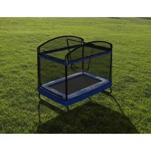 4*6ft trampoline with guard net swing