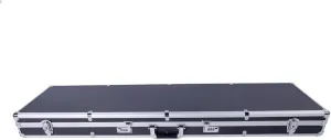 54 Inch Aluminum Rifle Hard Case with Foam Padding,Portable Locking Shotgun Storage Box Pistol Handgun Lock Box with 2 Key Locks,Protective Long Gun Pistol HandGun Box,Hard Storage Carry Case