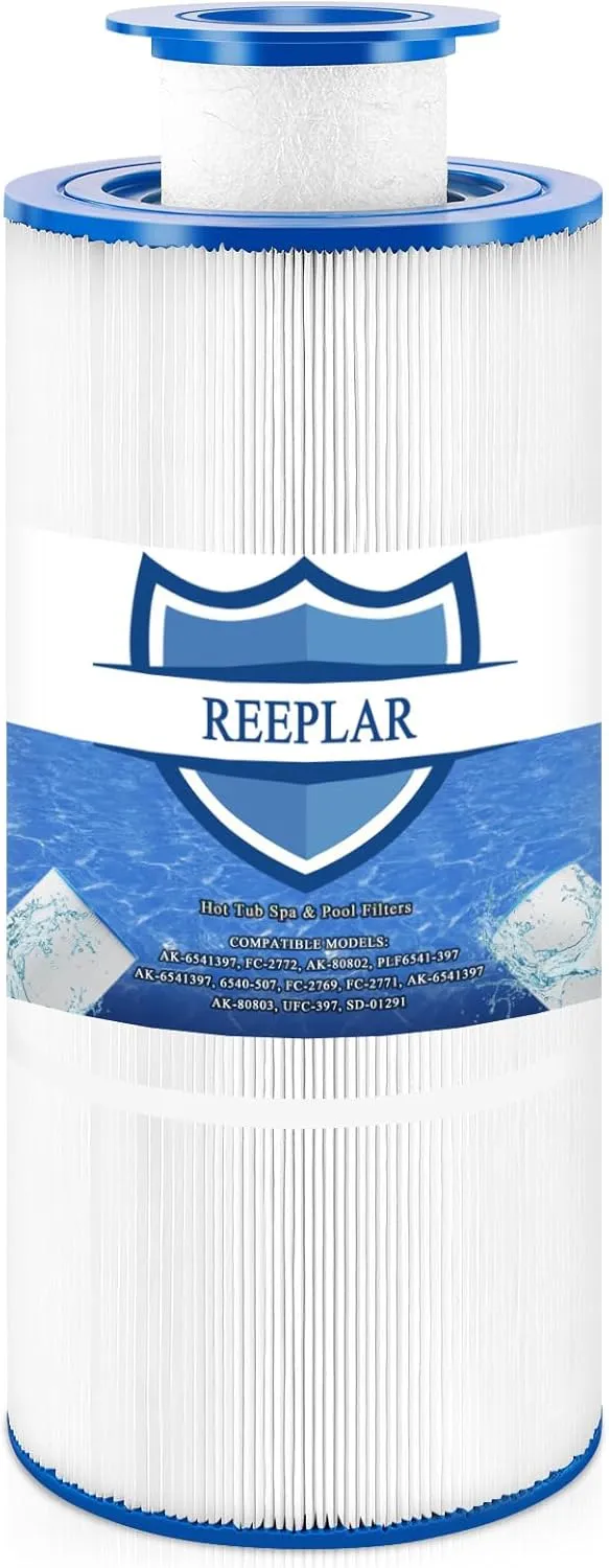 6541-397 Pool Spa Filter Compatible with Sundance 880 Spa Filter 2009-2023 (Outer 6473-165 and Inner 6473-164), Replacement for Sundance Spa Filter, 880 Spa Filter, Filbur FC-2772, 80802, AK-80802