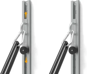 Adjustable Resistance Band Wall Anchor With Automatic Locking Function， Wall Station Anchor For Resistance Bands,Resistance Band Wall Mount System