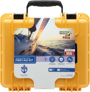 Adventure Medical Kits Marine Series Medical Kit - 1500 - Boat First Aid Kit For Small Crews 24 Hours From Care - Includes Emergency Medical Supplies Like Bandages, Medicine, Guide Book & More