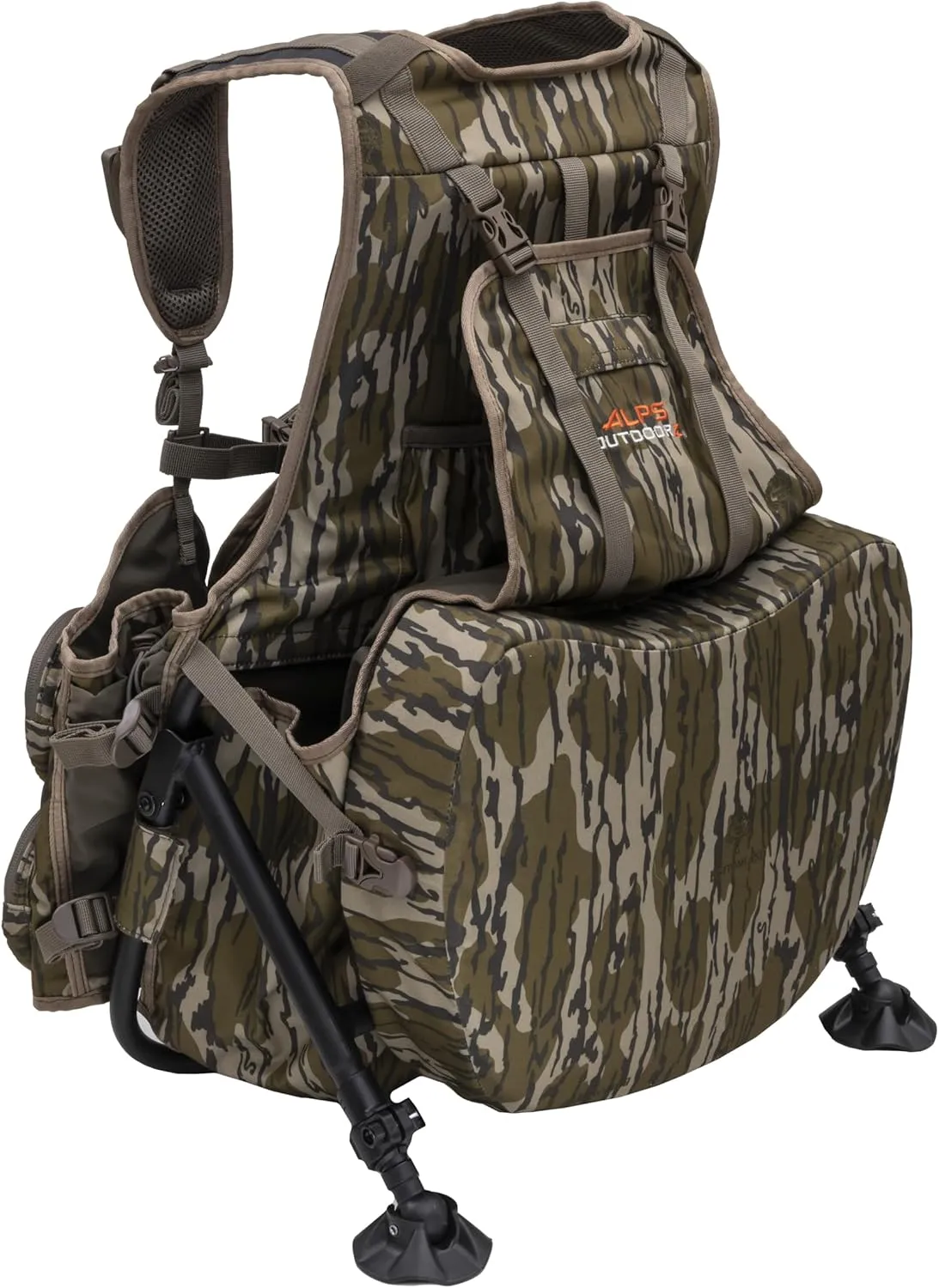ALPS OutdoorZ Grand Slam Turkey Vest, Sit Anywhere Kickstand Removeable Frame and Memory Foam Seat