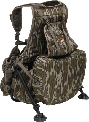ALPS OutdoorZ Grand Slam Turkey Vest, Sit Anywhere Kickstand Removeable Frame and Memory Foam Seat