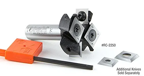 Amana Tool - Spoilboard 2 2 1-1/2" D 1/2 Shk (RC-2250), Industrial Grade