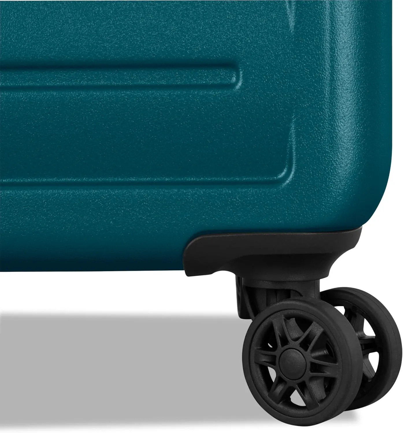 American Tourister Westridge Hardside Luggage Set with Spinner Wheels, Teal, 3PC Set (CO/M/L)