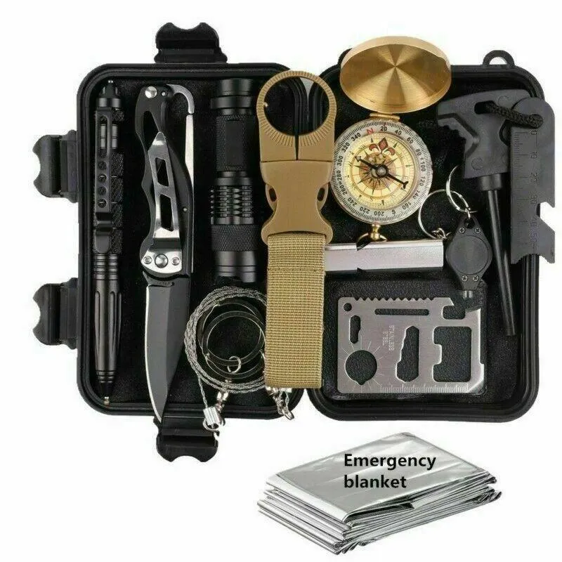 And 14 Winter savings Gear Outdoor Camping Kit in Fall discount Safety 1 Survival Emergency