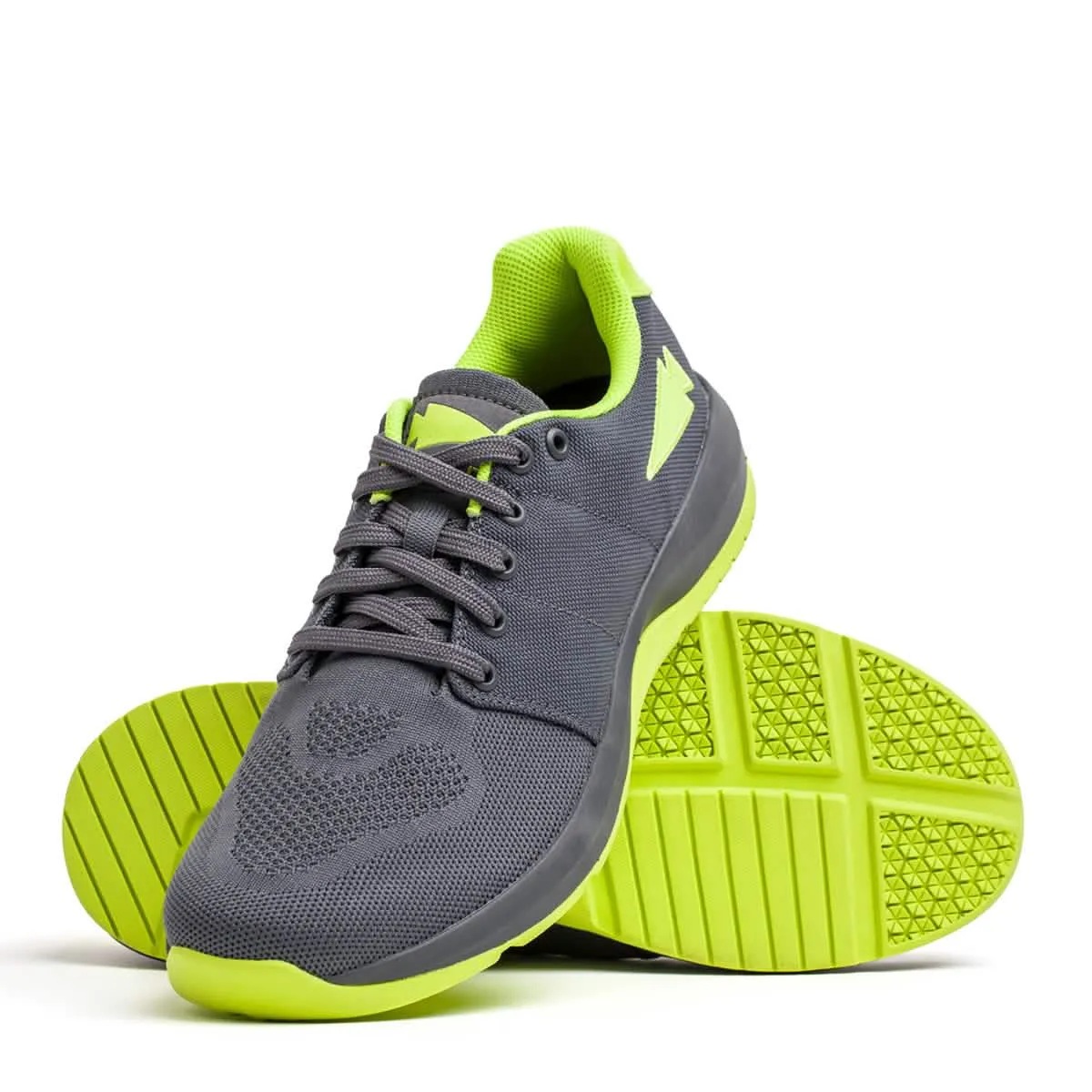 Ballistic Trainers - Wolf Grey   Acid Lime W / Acid Lime Reflective Spearhead