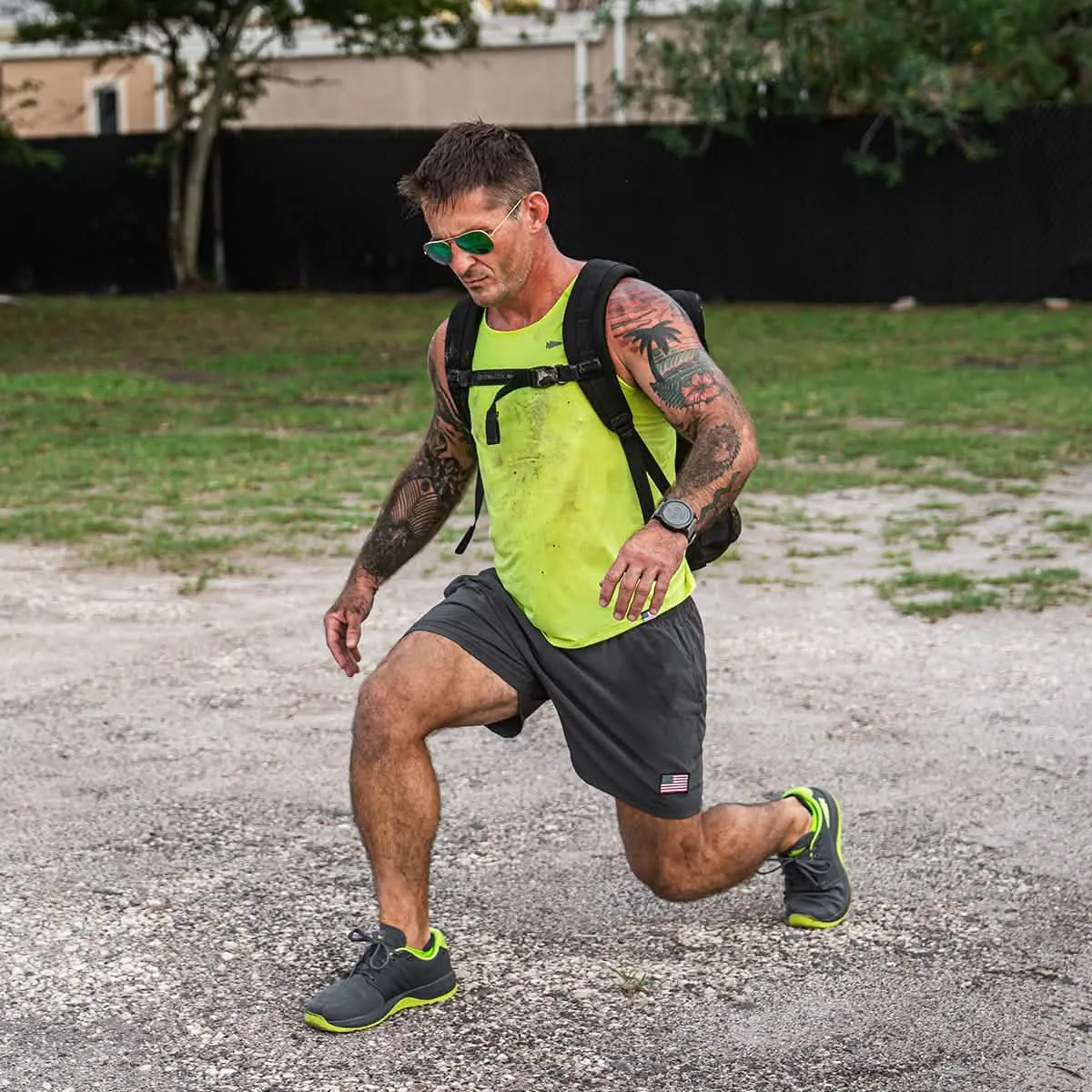 Ballistic Trainers - Wolf Grey   Acid Lime W / Acid Lime Reflective Spearhead