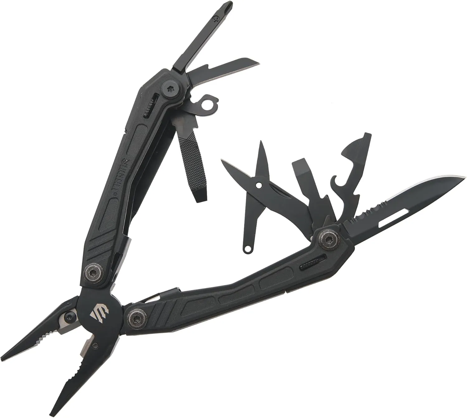 Bear & Sons BHMT20BK: Edc Muilt-Tool Black Zytel Covers On Handle Injection Molded Sheath