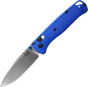 Benchmade - Bugout 535 EDC Knife with Blue Grivory Handle (535)