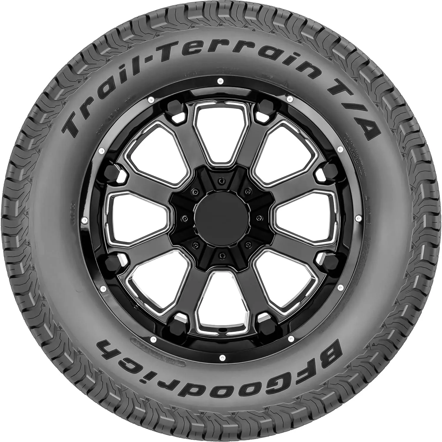 BFGoodrich Trail-Terrain T/A On and Off-Road Tire for Light Trucks, SUVs, and Crossovers, 225/60R18 100H