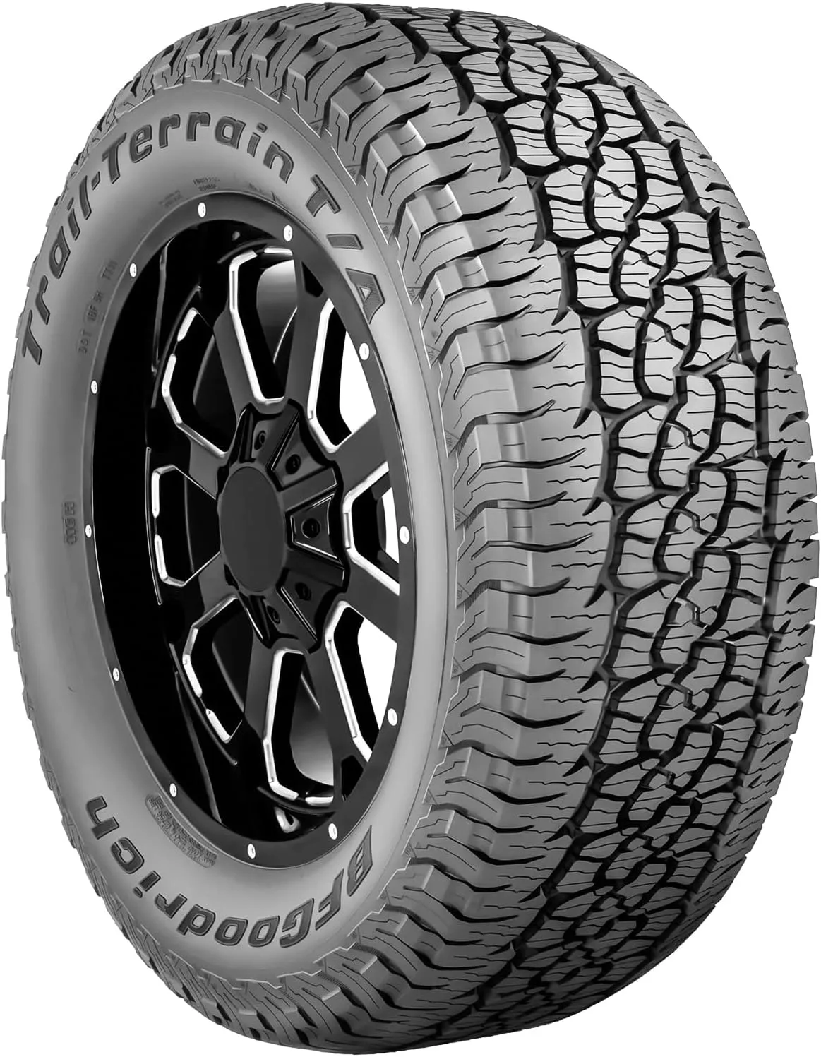 BFGoodrich Trail-Terrain T/A On and Off-Road Tire for Light Trucks, SUVs, and Crossovers, 225/60R18 100H