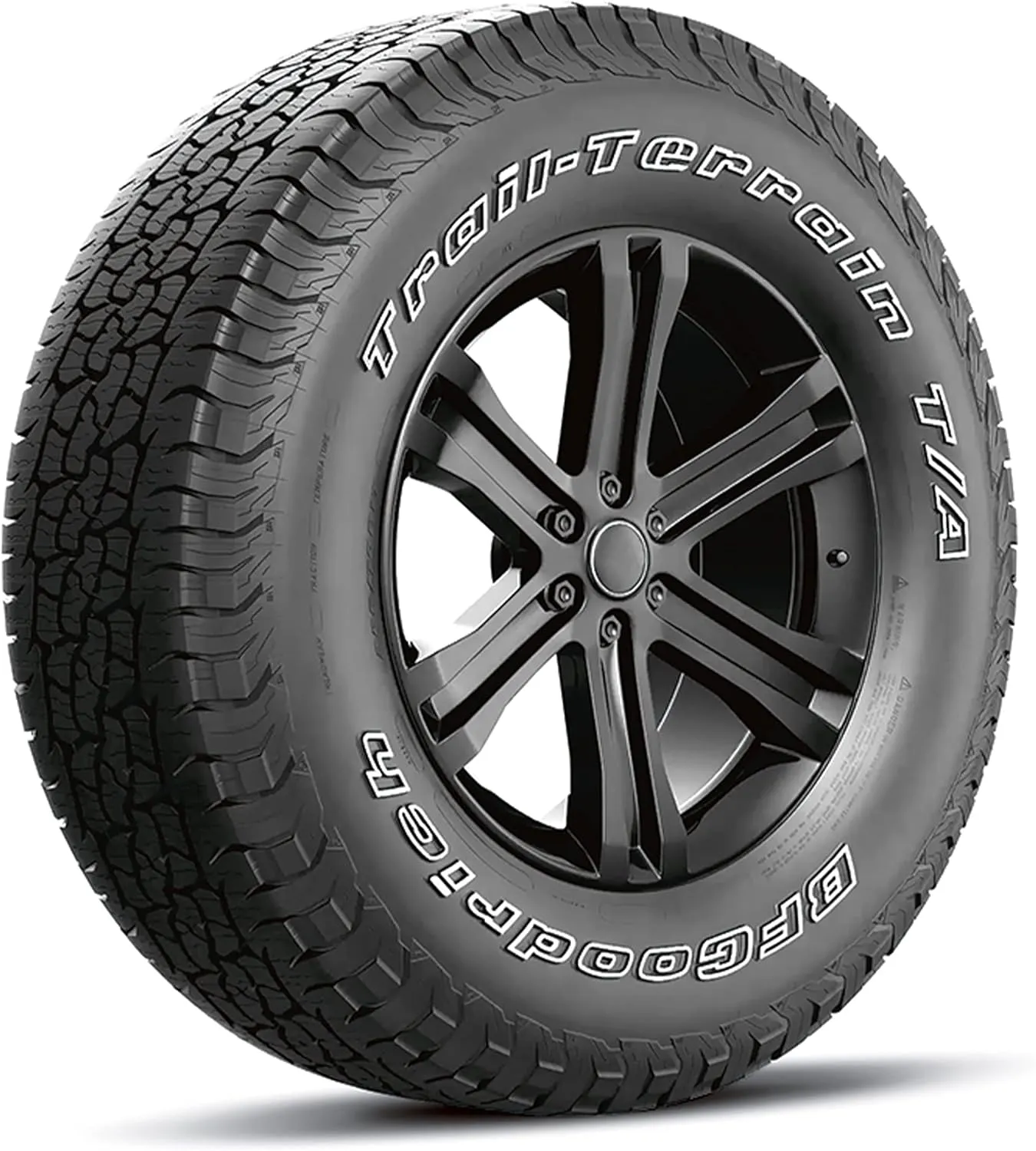 BFGoodrich Trail-Terrain T/A On and Off-Road Tire for Light Trucks, SUVs, and Crossovers, 235/55R19/XL 105H