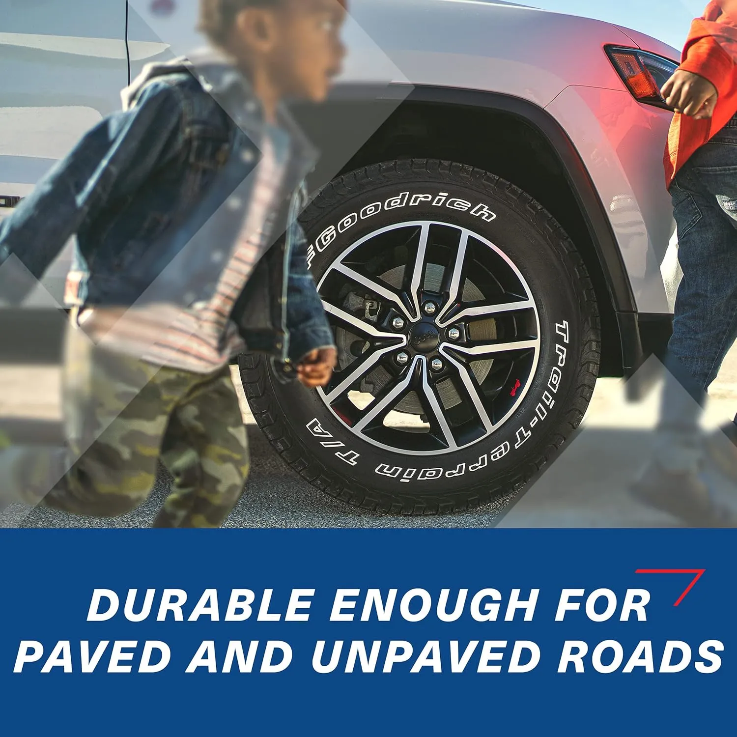 BFGoodrich Trail-Terrain T/A On and Off-Road Tire for Light Trucks, SUVs, and Crossovers, 235/55R19/XL 105H