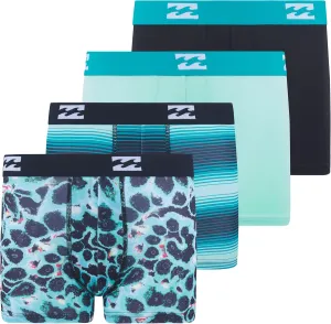 Billabong Boys Underwear 4 Pack Boxer Briefs for Boys 6-18 Durable Stretch Breathable Moisture Wicking