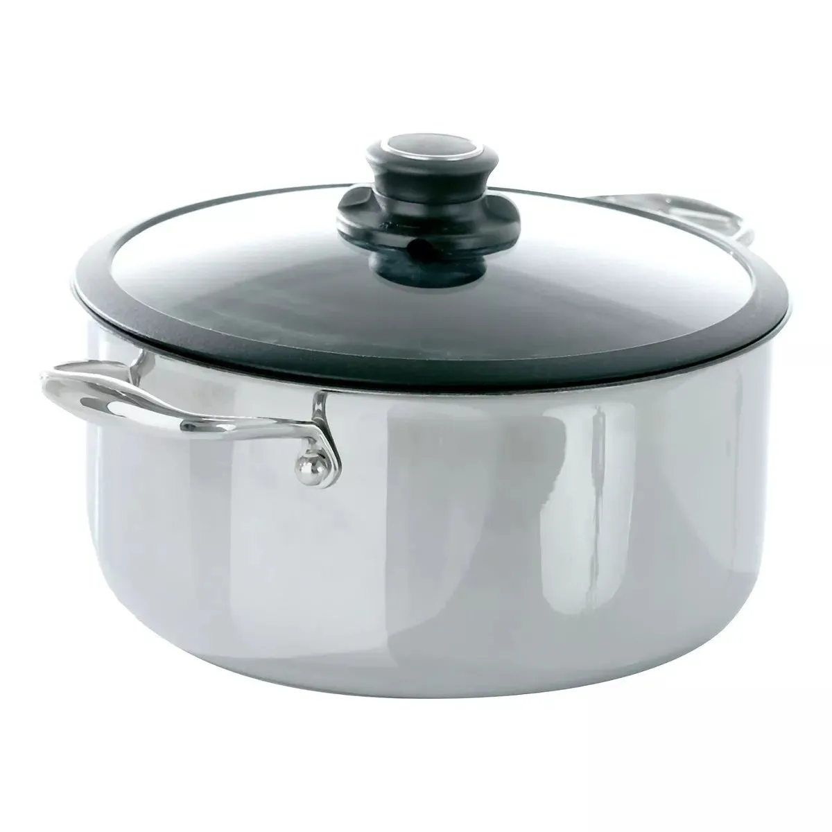 BLACK CUBE QUICK RELEASE STOCKPOT W/ LID, 11", 7.5 QT