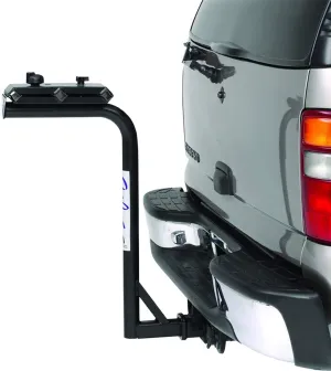 BR300 3-Bike Rack with Integrated Lock for 2" Receiver; Black
