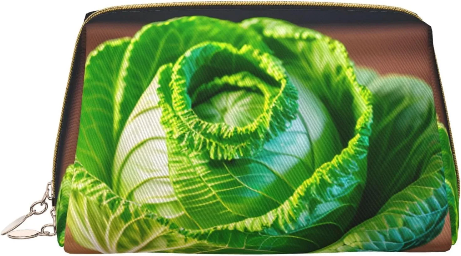 Bright Cabbage Toiletry Pouch, Travel-Friendly Makeup Organizer For Makeup Brushes, Lipsticks