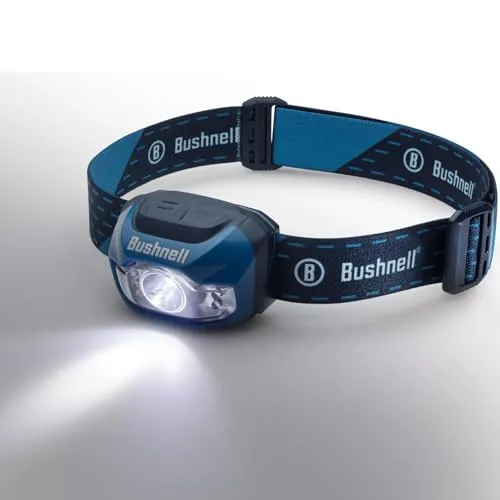 Bushnell Headlamp LED 500 Lumens 4 Modes, (2) Pack