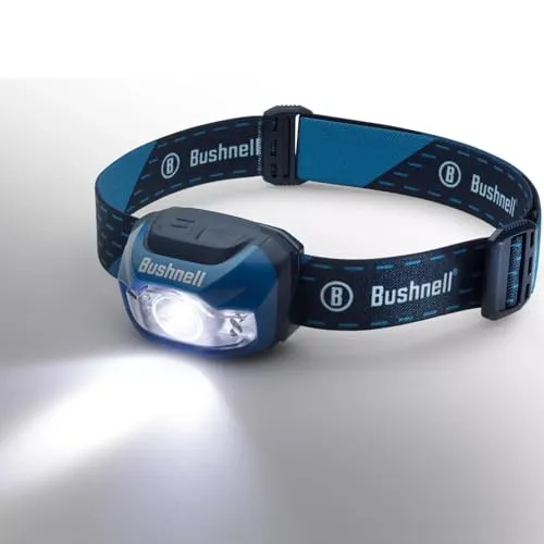 Bushnell Headlamp LED 500 Lumens 4 Modes, (2) Pack
