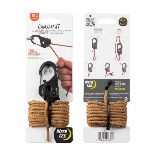 CAMJAM XT ALUMINUM CORD TIGHTENER   PARACORD