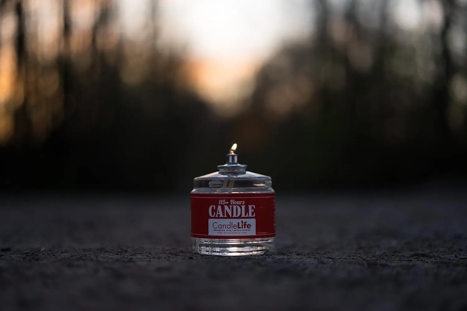 Candlelife 115-Hour Emergency Survival Candles - Long Burning, Unscented, Clean Burning Liquid Paraffin (Set of 6) for Blackouts, Camping, Fishing & Survival.