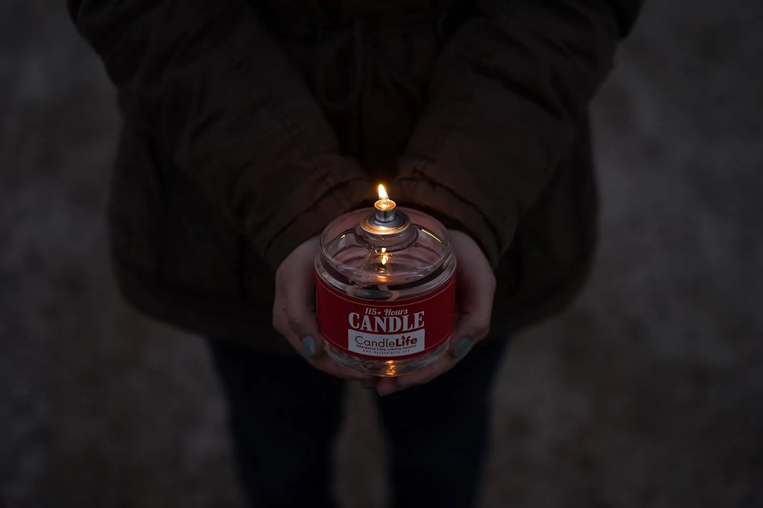 Candlelife 115-Hour Emergency Survival Candles - Long Burning, Unscented, Clean Burning Liquid Paraffin (Set of 6) for Blackouts, Camping, Fishing & Survival.