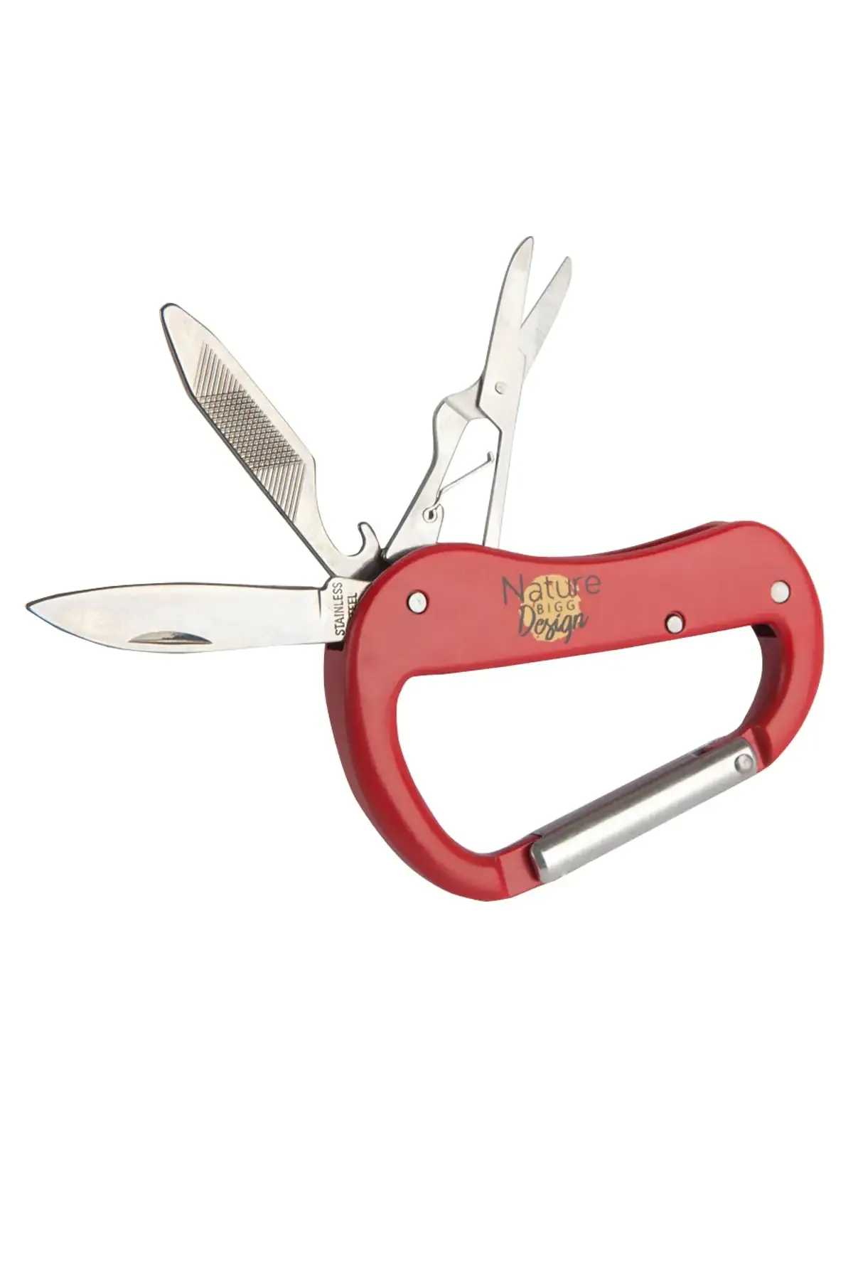 Carabiner BiggDesign Nature High-capacity Knife Multifunctional Wide selection
