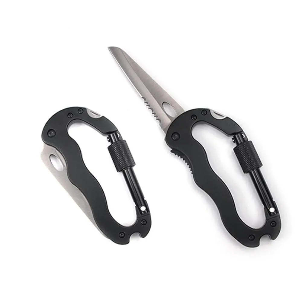 Carabiner Multi-Tool Knife