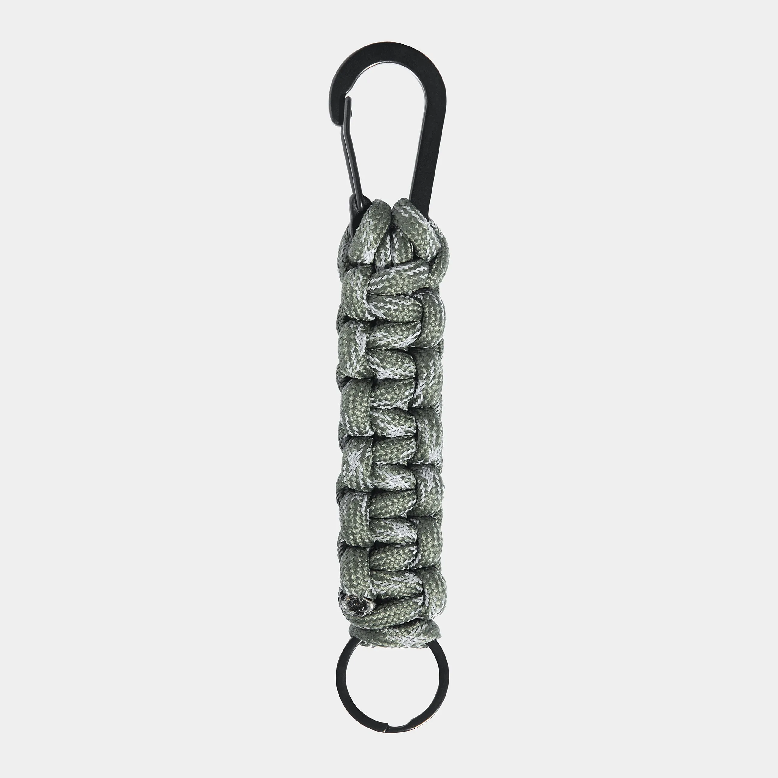 Carhartt WIP Tour Cord Keychain - Smoke Green / Reflective