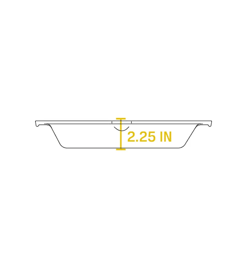 Cast Iron Seasoned 12" Dual Handle Pan