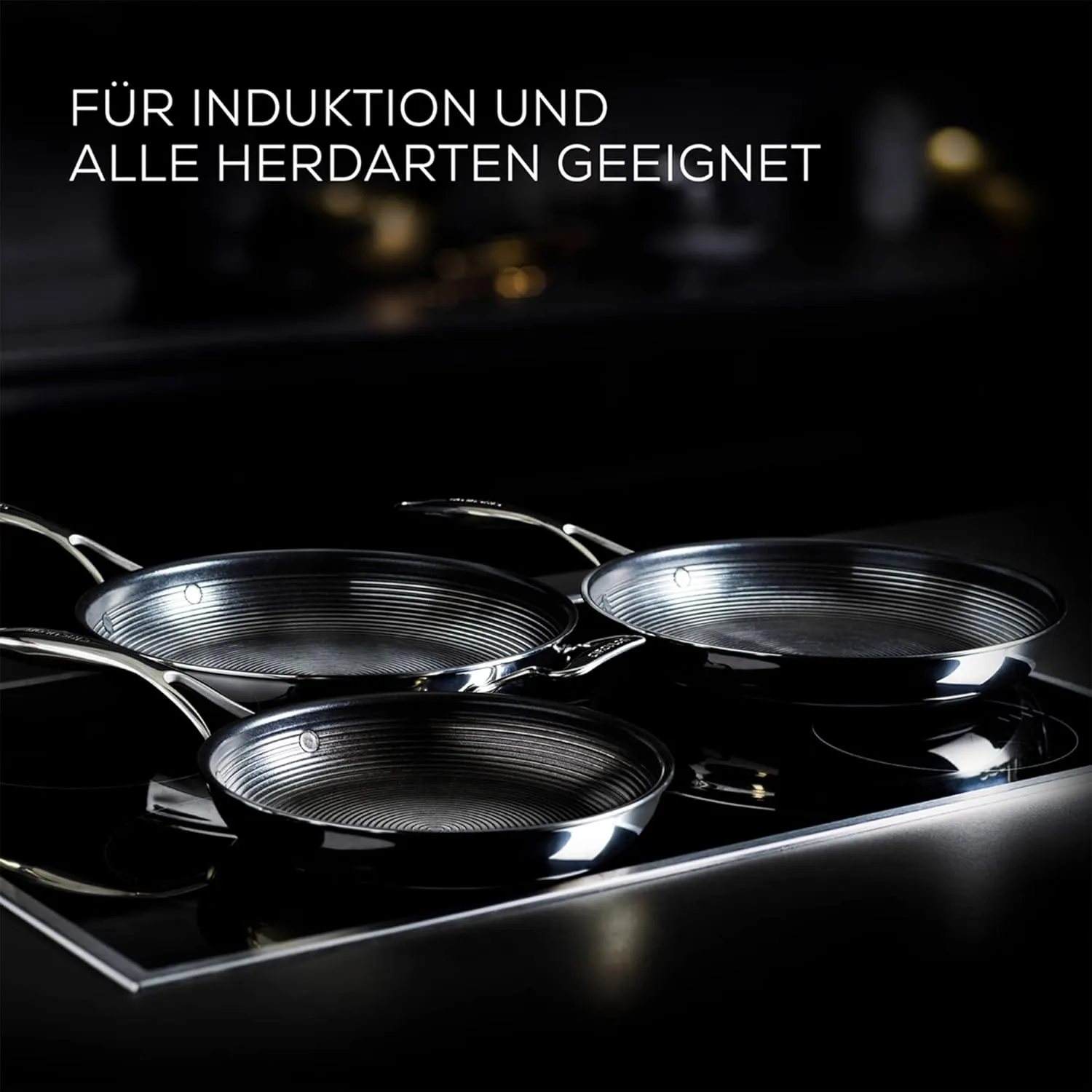 Circulon - S Series - SteelShield - Induction Twin Pack Frying Pans - 20/26cm Skillet - Non stick - Dishwasher Safe - Stay Cool Handles