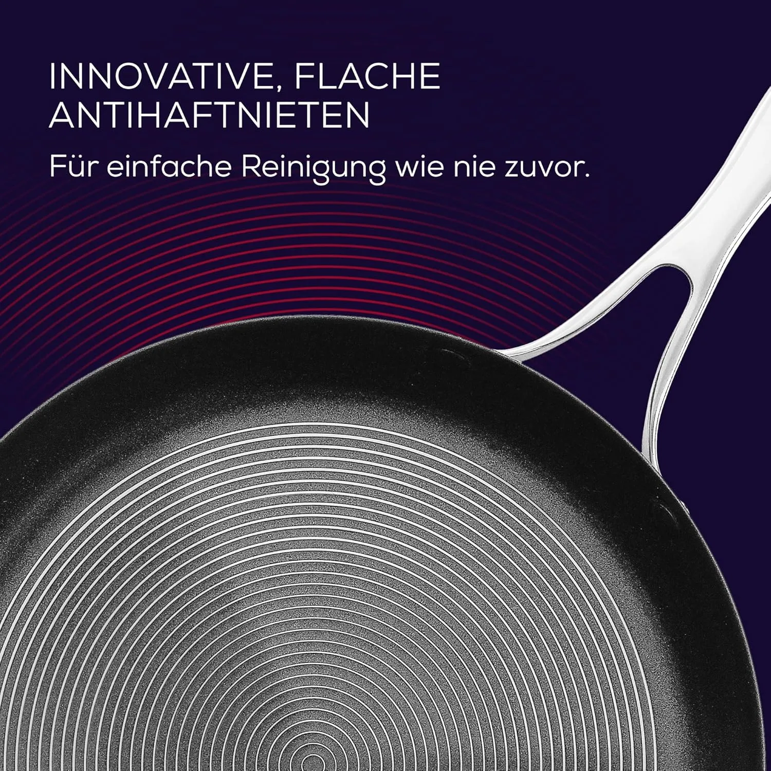 Circulon - S Series - SteelShield - Induction Twin Pack Frying Pans - 20/26cm Skillet - Non stick - Dishwasher Safe - Stay Cool Handles